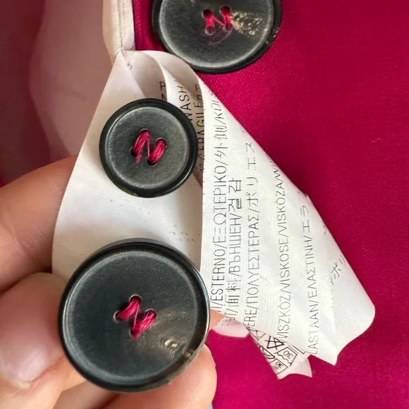 Zara Hot Pink Blazer Size M - Picture 12 of 13